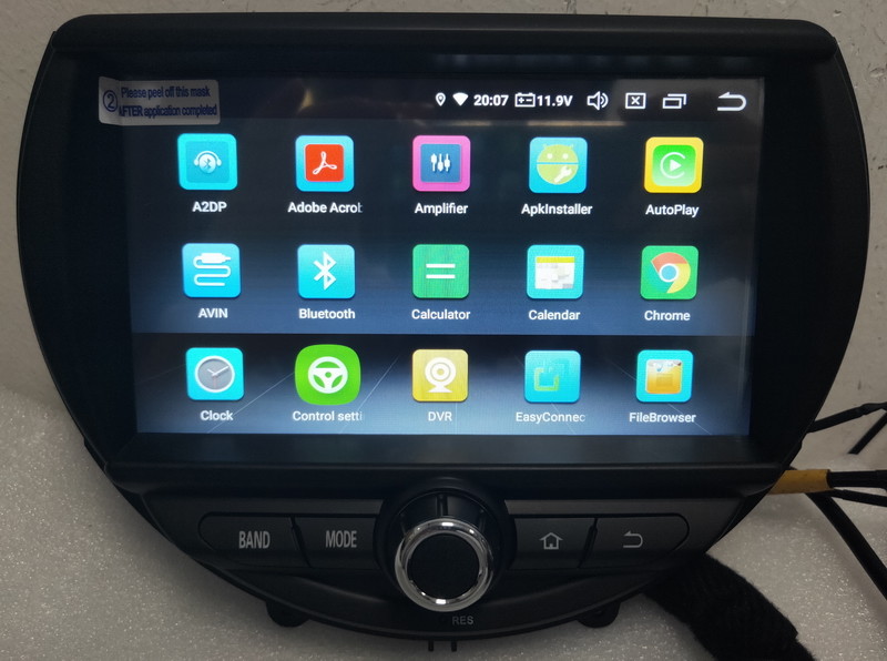 Ouchuangbo car radio gps navigation android 9.0 for Mini cooper (2014--) With 1080 video System