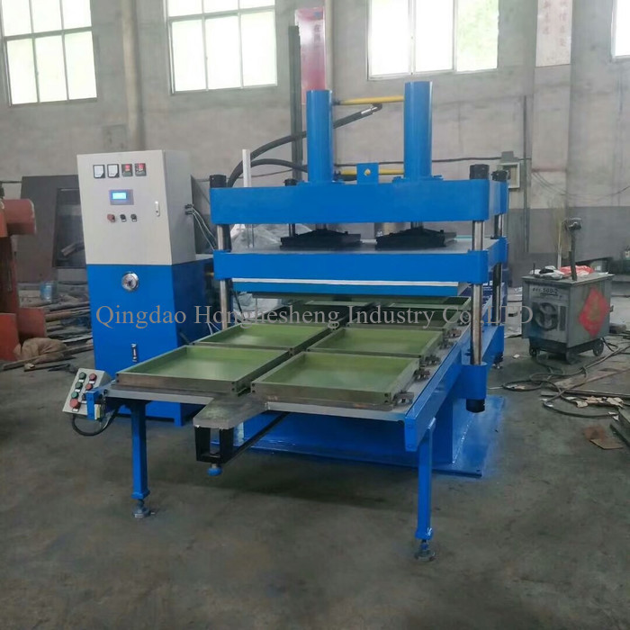 Outdoor Playground Rubber Vulcanizing Equipment 1100*1100mm 12kW