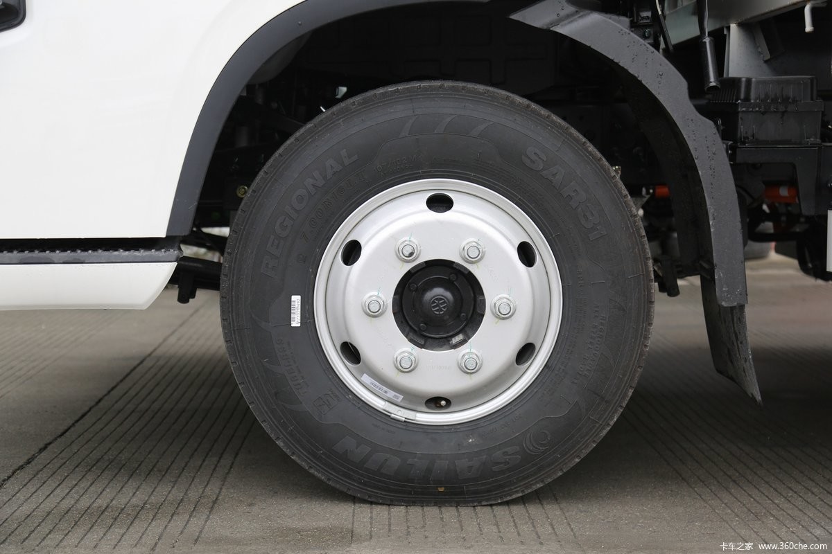 Pure Electric Truck Geely 4*2 Drive Mode Light Truck 1.2 Tons Doule Rear Tires