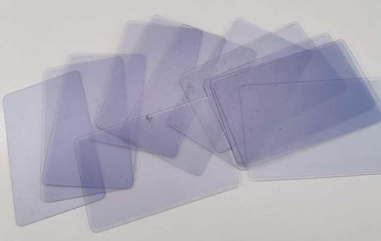 Highly Multifunctional CC-18 Automatic Handheld IC Card Counter for Transparent Cards