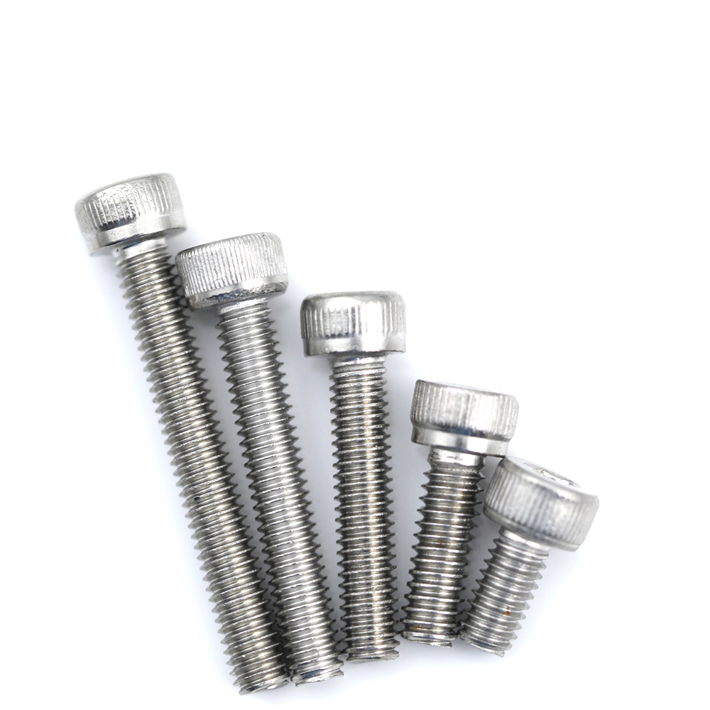 Stainless Steel Allen Key Cylinder Head Hex Socket Head Cap Machine Screw Length 1mm-500mm