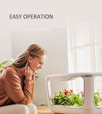 24V 10W Light PVC Kitchen Hydroponic Growing Systems