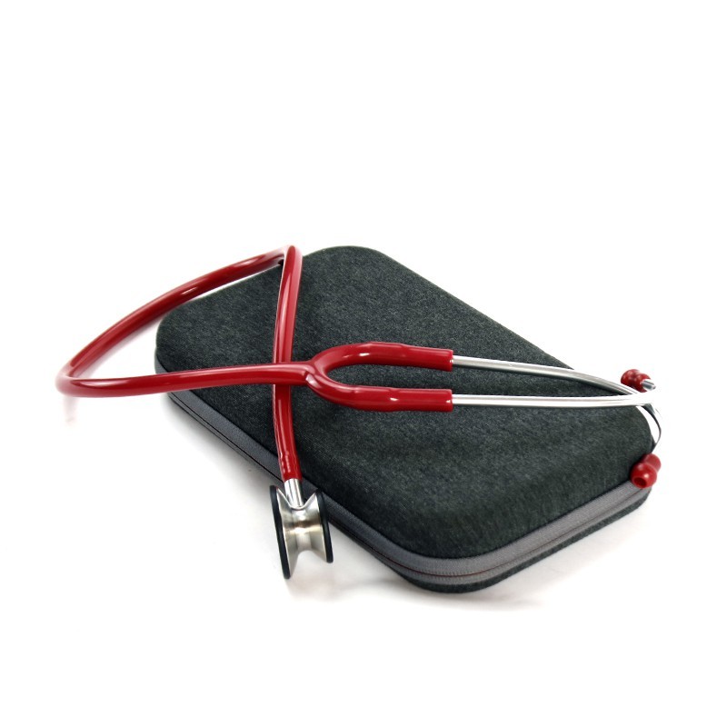 PU Leather MDF Stethoscope Storage Case Shock Proof