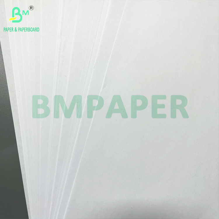 A0 A1 Good Ink Absorbing Smooth 40 GSM White Leaflets Paper Uncoated