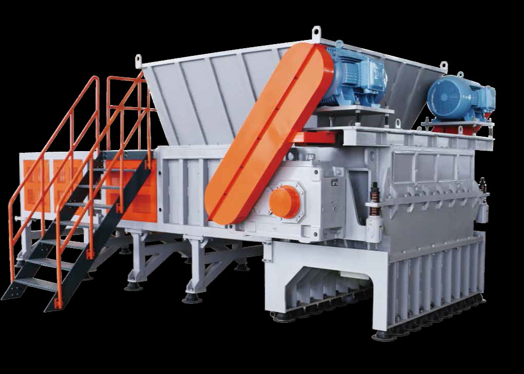 Heavy Single Shaft Polystyrene Plastic Recycling Shredder