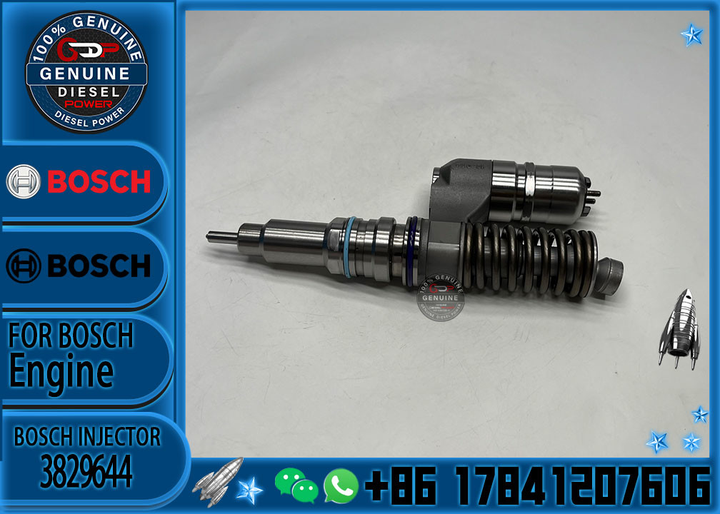 0414702013 0414702023 3829644 0986441109 Common Rail Fuel Injector For Volvo Penta D12 D12D Diesel Engine