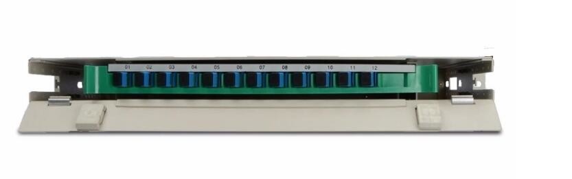 Rack Mount 12 Core SC FC LC ODF Optical Distribution Frame