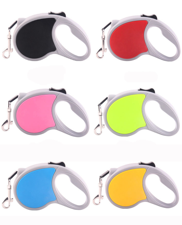 Pet towing rope automatically retractable tractor 8.5*14 colorful logo customized