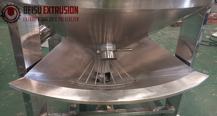 PE 7.5kw 5000kg/H Plastic Mixer Machine With Heating Device