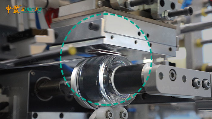 Full Servo 2-color Silk Screen Printer Plus Hot Stamping With Vision Camera Orientation For Cream Jar SF-MP310