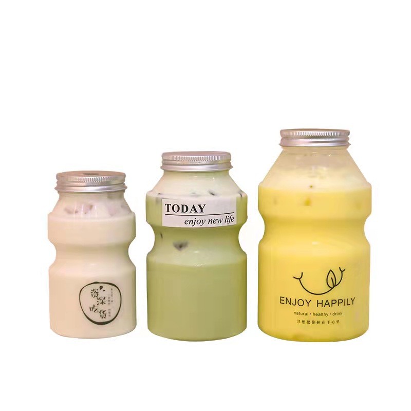 700ml Beverage Fruit Tea Yakult Bottle Plastic Type Transparent