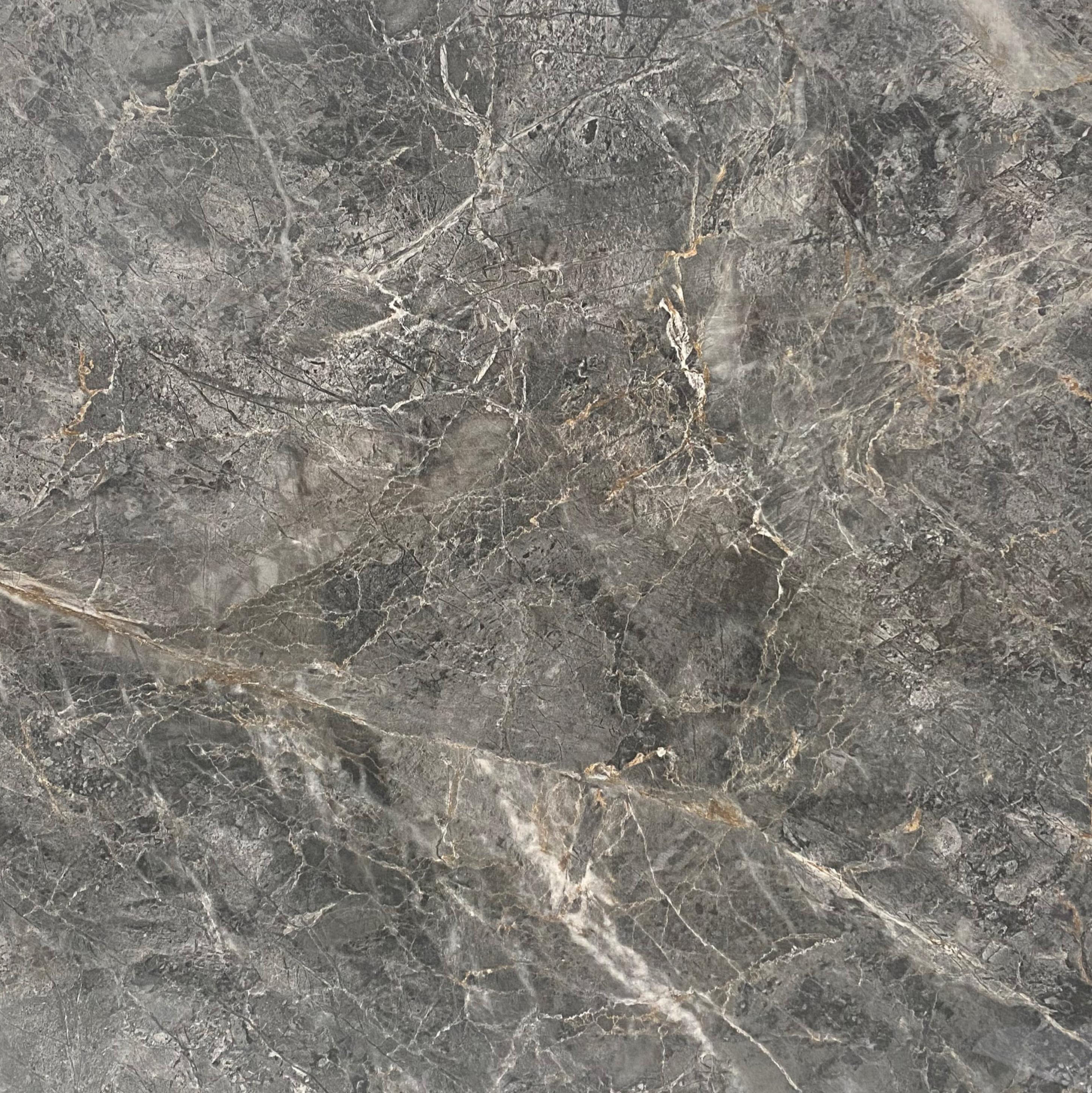 4PCS/CTN Carrara Ceramic Tiles Floor Interior Panels Exterior 60x60cm Polished Glazed Tiles Living Room Gray