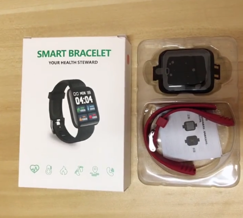 116 Plus Bluetooth Calling Smartwatch BLE4.0 160mAh Heart Rate Watch Band For IPhone