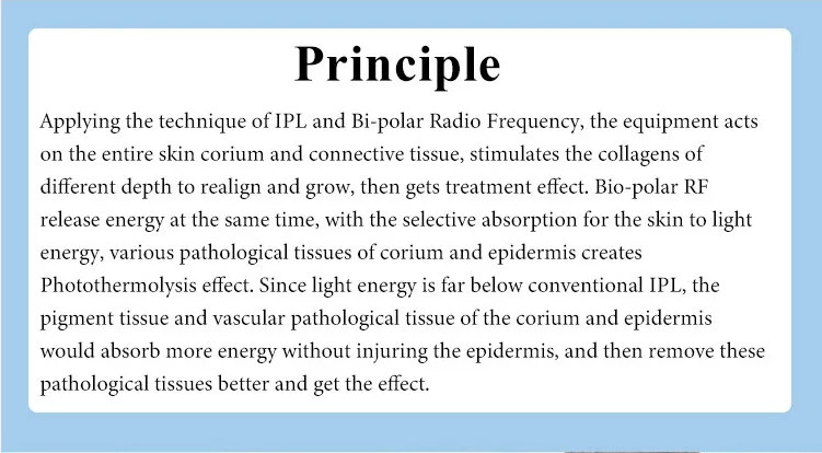 Portable DPL Opt Laser Permanent Sapphire IPL Laser Hair Removal Machine