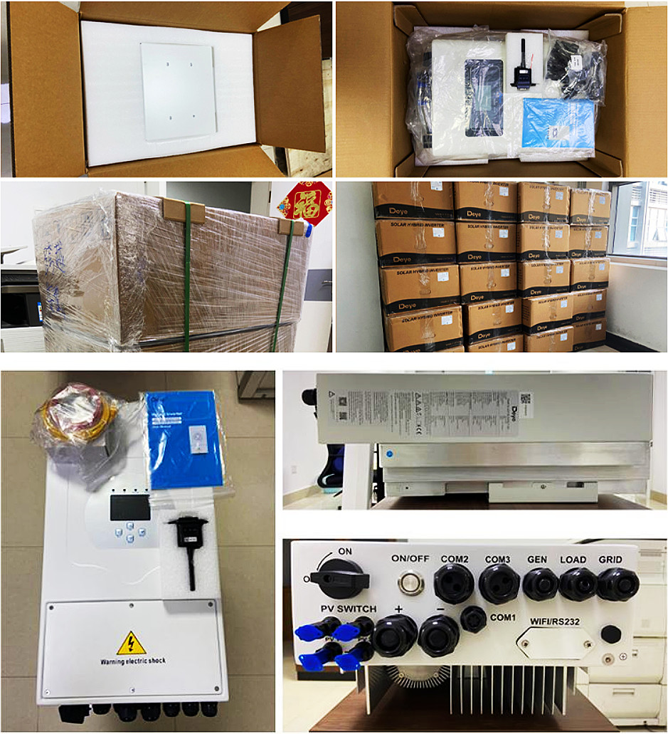 14Kw IP65 2MPPT Pure Sine Wave Hybrid Solar Inverter SUN-14K-SG01LP1-EU