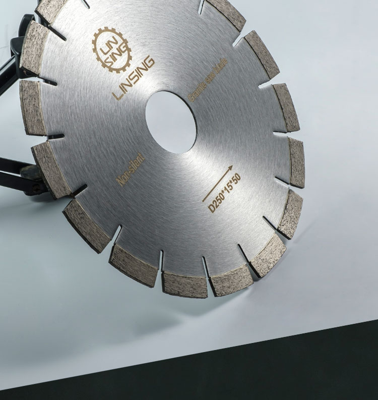Dry Wet Cutting Laser Weld Diamond Saw Blade Blade Width 2.2-3.2mm High Cutting Speed