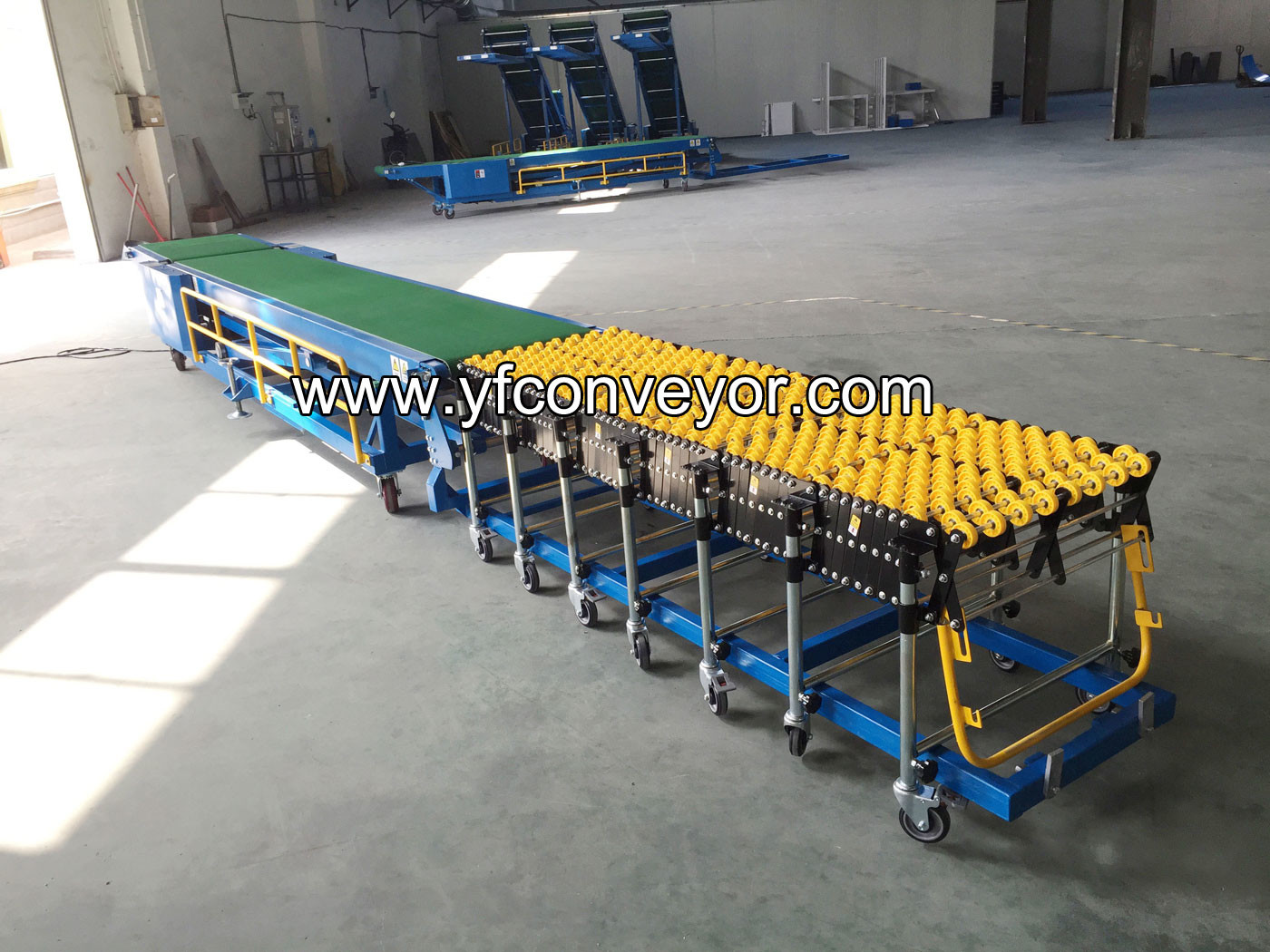 Truck Loading Conveyors,Loading Unloading Equipment