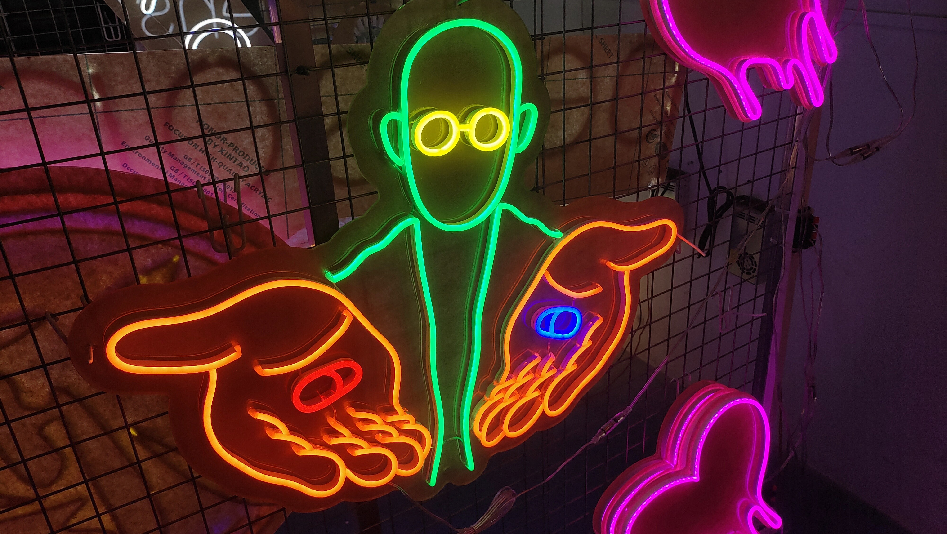 Custom Aliens neon sign 12v silica gel led neon sign waterproof signage