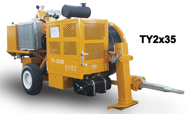 Tension Stringing Equipment Groove Number 2x5 Hydraulic Tensioner