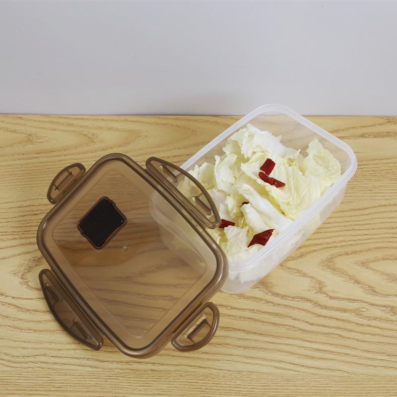 Rectangle Airtight lunch Fresh Keeping Crisper Box