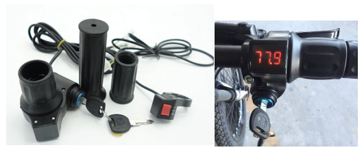 3.2" TFT LCD 3000W High Speed Electric MTB Bicycle / Hub Motor Conversion kit