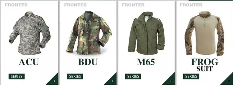 6 Color Desert Uniform BDU Tactical Military Equipment Breathable