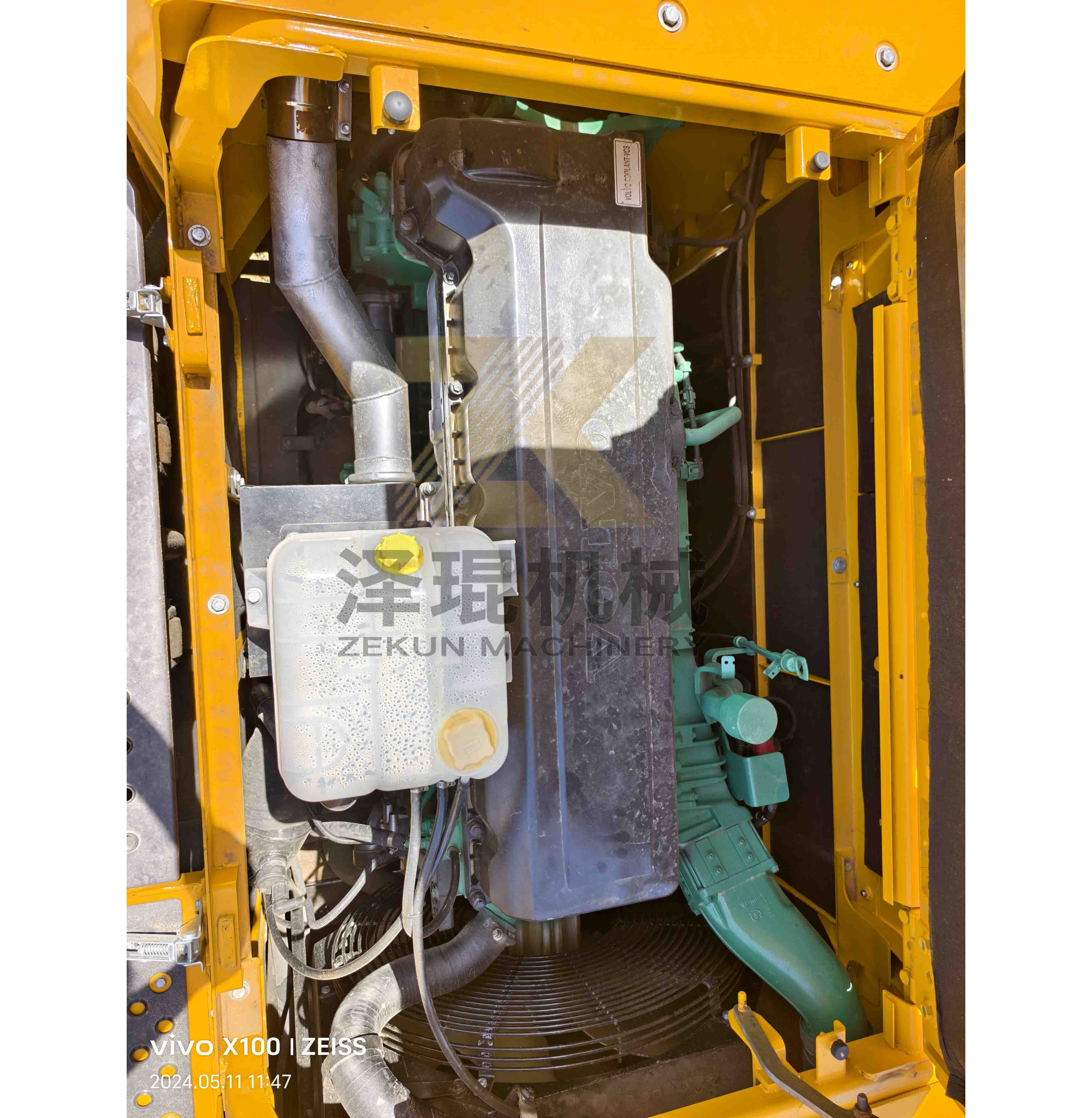 2019 Used Volvo EC480DL 48Ton Crawler Excavator with Hydraulic Valve