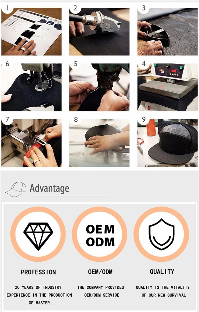ODM Sports Dad Hats Adjustable ACE Bling Structured Metal Thread 3D Embroidery Flower