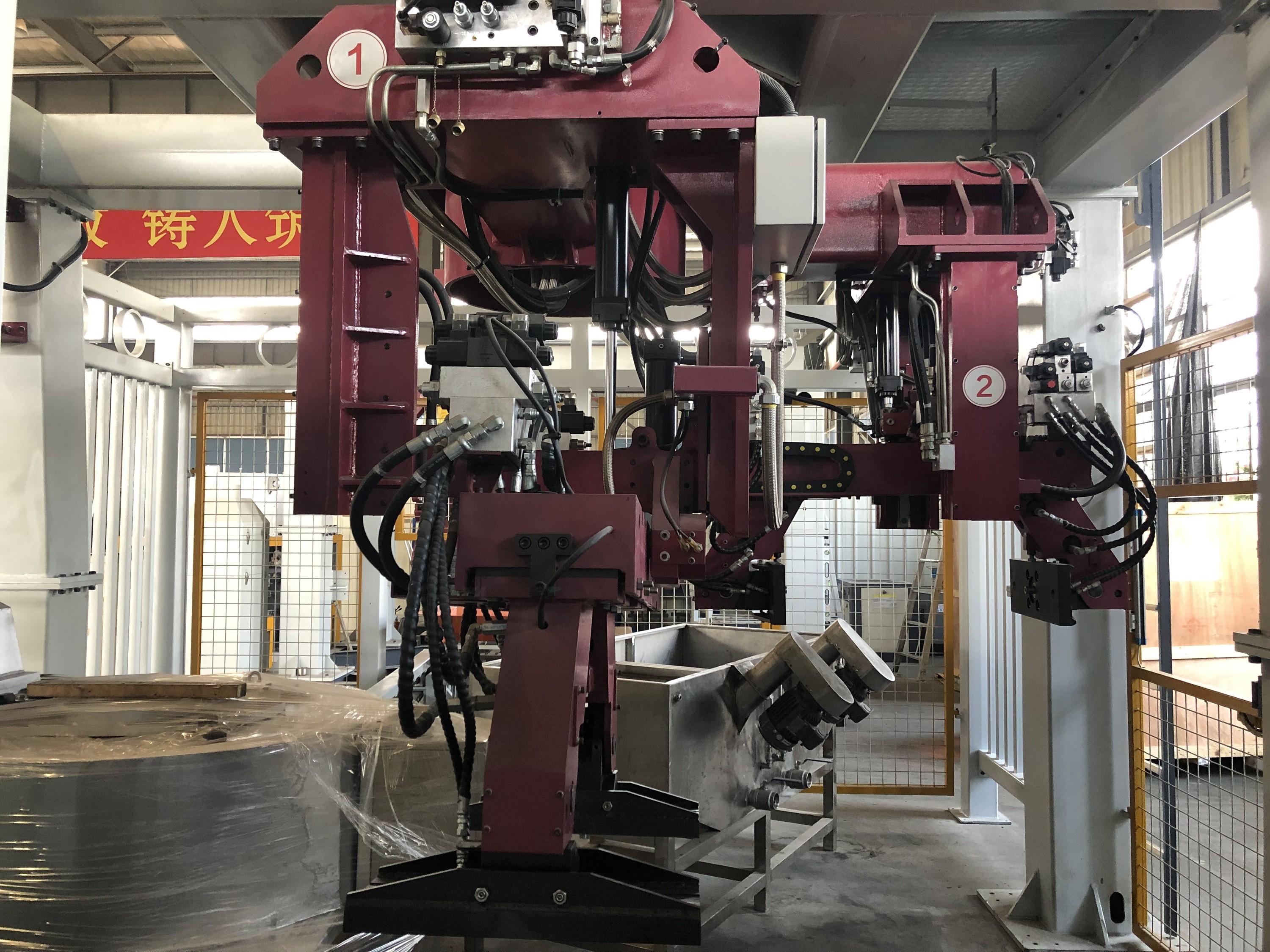 Brass Fuacet Low Pressure Die Casting Machine Horizontal