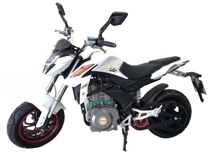72v 800w Electric Moped Scooter With One Year Warranty / Brushless Motor