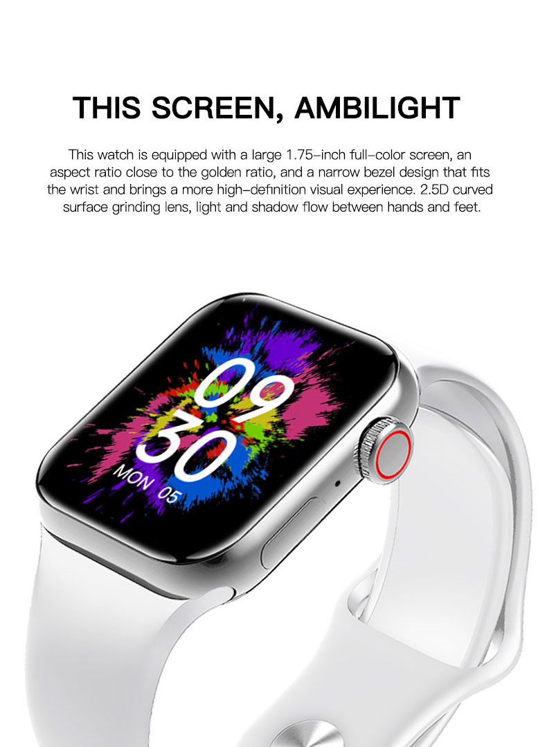 M16 Plus Smartwatch Call Sport Fitness Band Bracelet Heart Rate Password Split Screen Smart Watch Series 6 Women Men