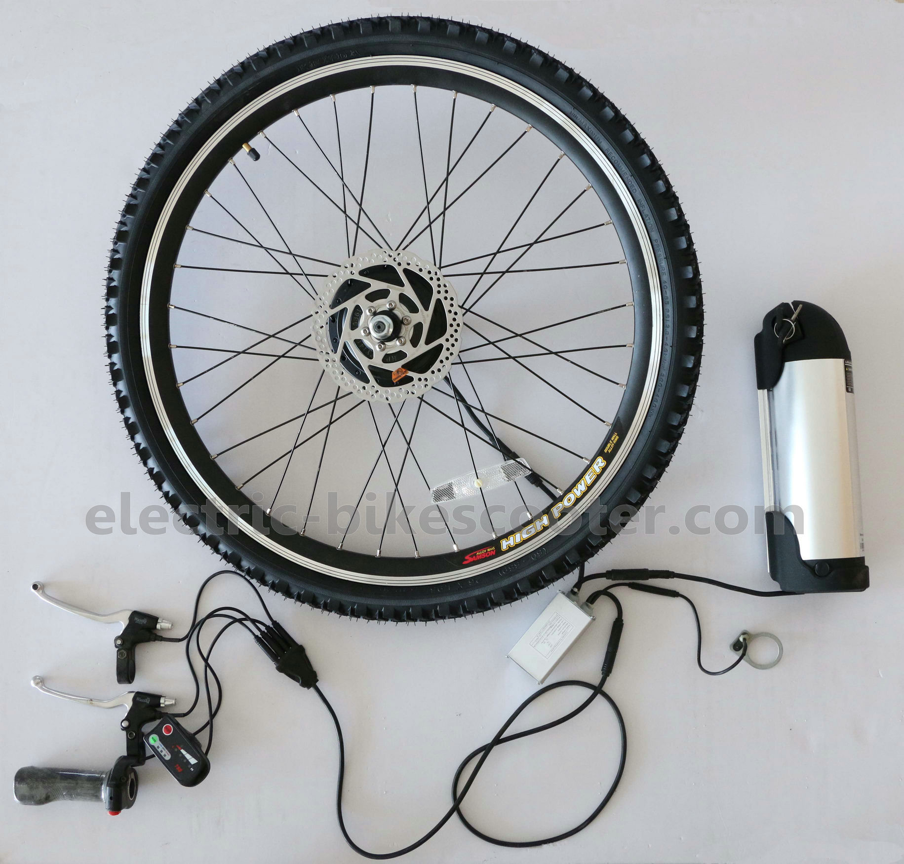 14kgs Motorised Bicycle Conversion Kit Bottle Style 25km/H 250W Electric Motor