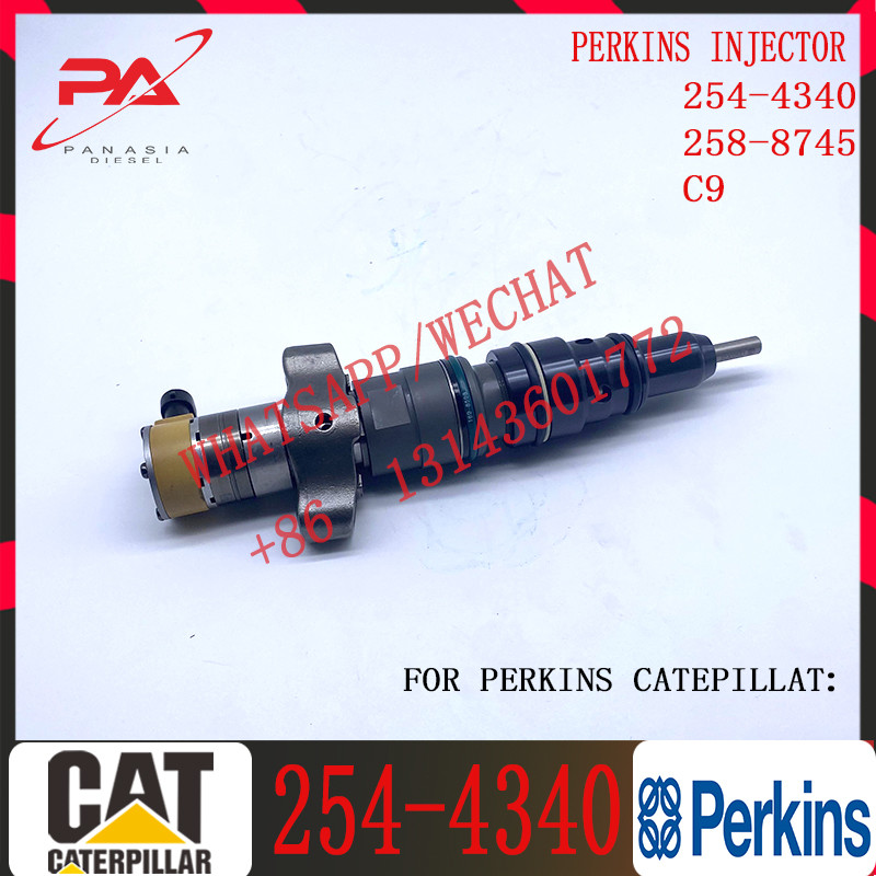 254-4340 Diesel Engine Fuel Injector System Excavator C9 2544340