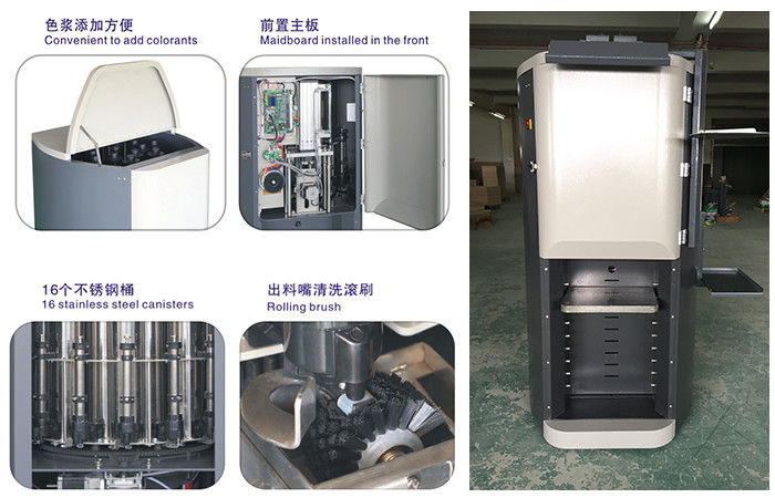 Computerized Paint Colour Making Machine Sequential Paint Dispensing Machine 50ML