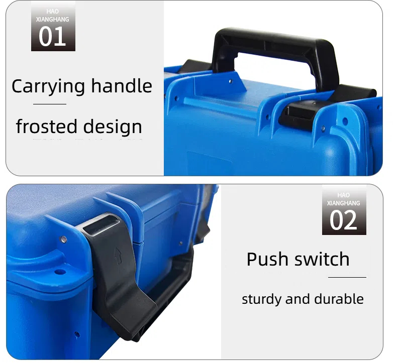 EA-2925T Tool Storage Case with Reinforced 304 Stainless Steel Chain Ergonomic Frosted Handle and Lightweight 1.55KG Design
