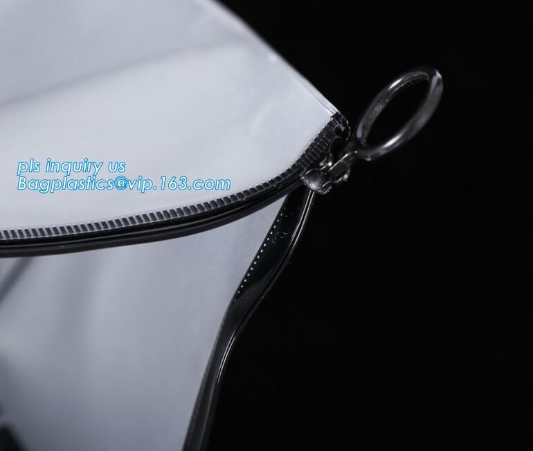 k bag with slider, underwear plastic bag with slider k, Slider Closure Zip PVC Pack Bag for Tower Clothing P