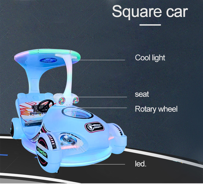 Amusement Park Tank Princess Float Equipment Remote Control Electric Bumper Cars