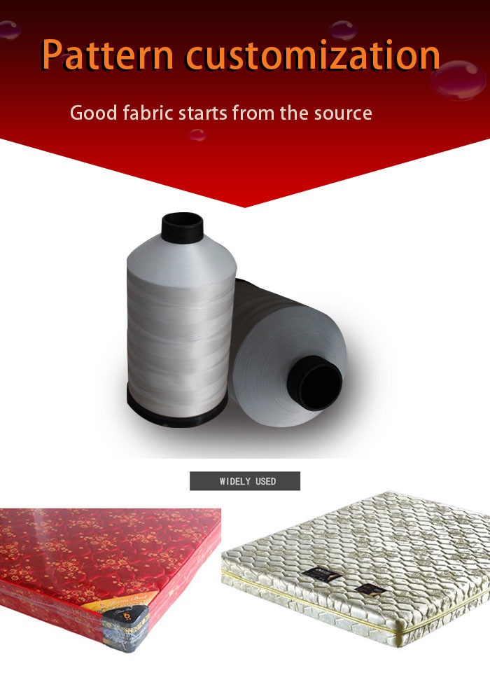 Our Factory Sells Gold Powder Disperse Warp Knitted Printed Mattress Fabric Directly