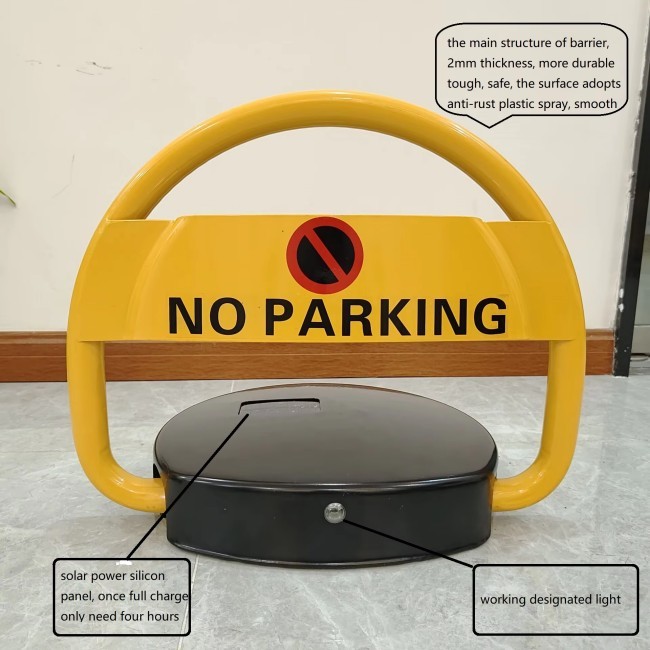 Automatic Remote Control Parking Lock 2T Smart Car Parking Space Lock