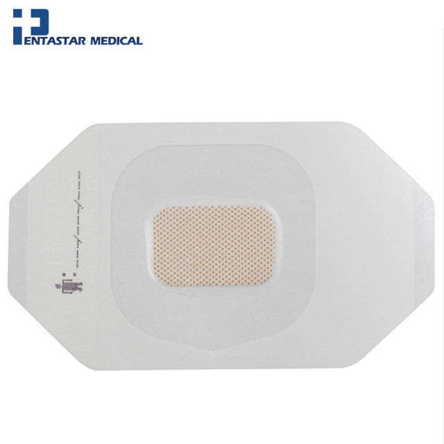 burn wound care adhesive surgical dresses silicone foam dressing