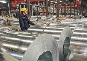 China 0.4MM Galvanized GI Steel Coil Hot Rolled Mid Hard on sale