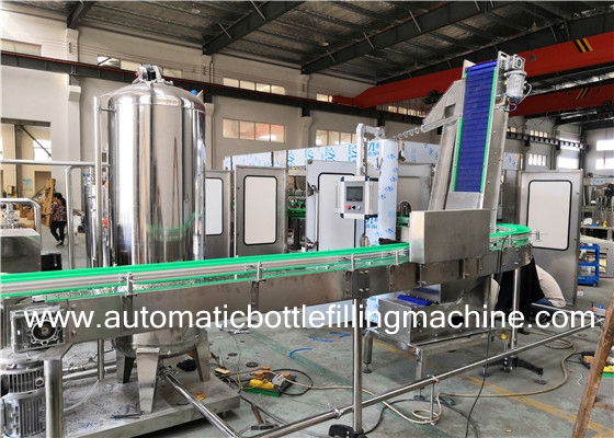 Fully Automatic Glass Bottle Filling Machine For Cola Monoblock Filler And Capper