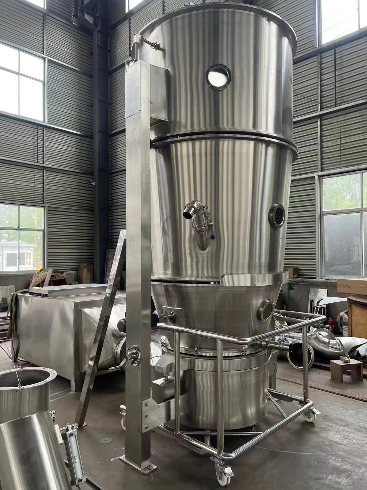11kw Fan Power Fluidized Bed Dryer for High Yield 99 and 99% Yield