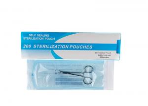China Dental Disposable Dry Heat Sterilization Pouches 90x260mm on sale