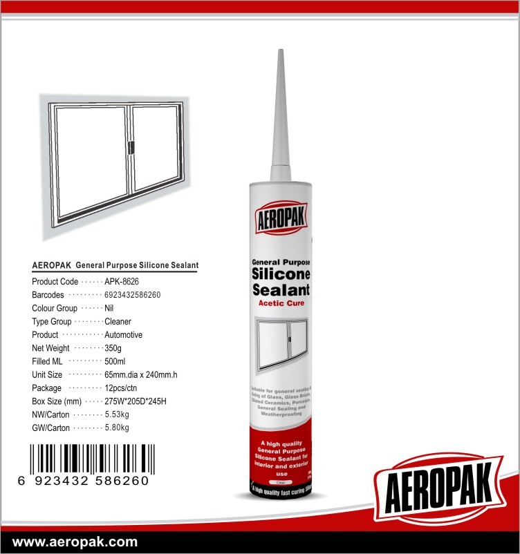 Heat Resistant Waterproof Silicone Sealant For Electronics Weather Resistance