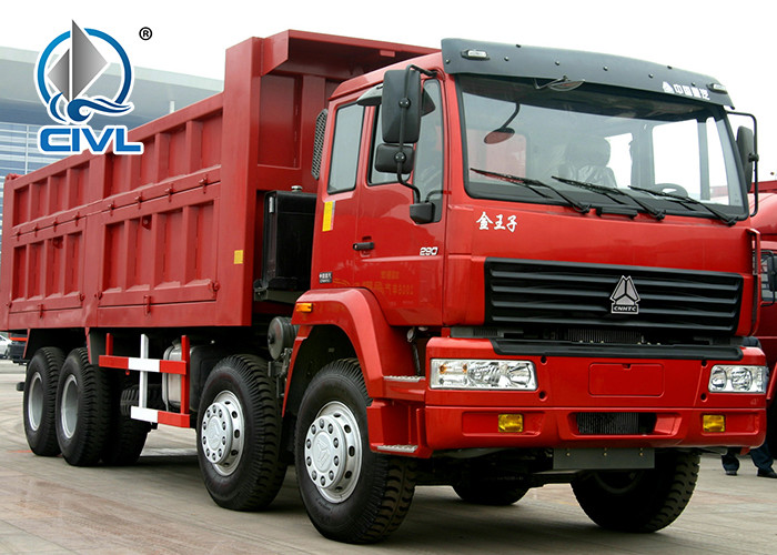 50 tons SINOTRUK tipper trucks 8x4 Heavy Duty Dump Truck SWZ Chassis customizable color