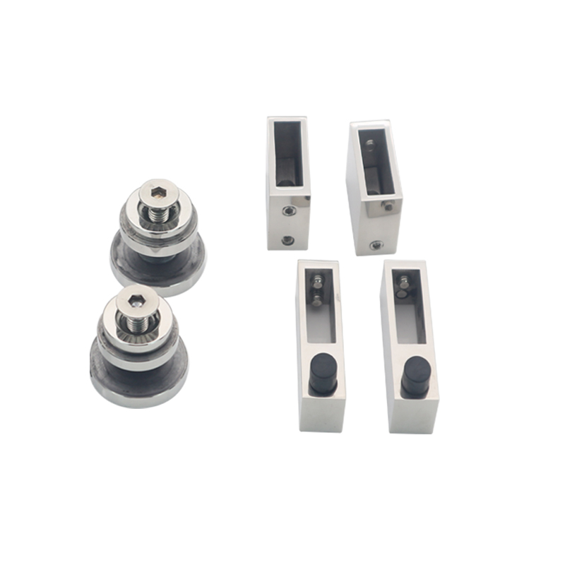 12MM Glass Tray Taky Round Bathroom System Hardware Sliding Glass Door Accessory Shower Room Enclosure Kit