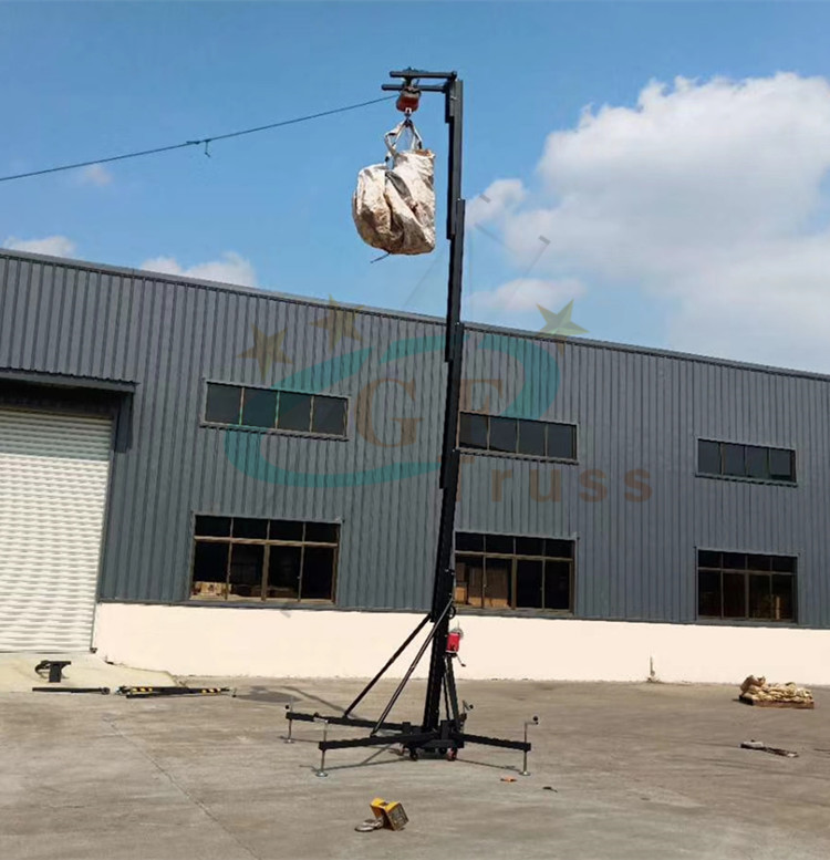 Lifting Tower Line Array Truss Crank Concert Stage Heavy Duty Aluminum Alloy