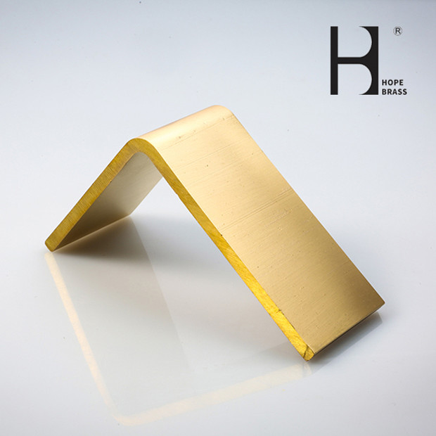 Rustproof Brass L Profile SGS Approved 180mm L Shape Tile Trim