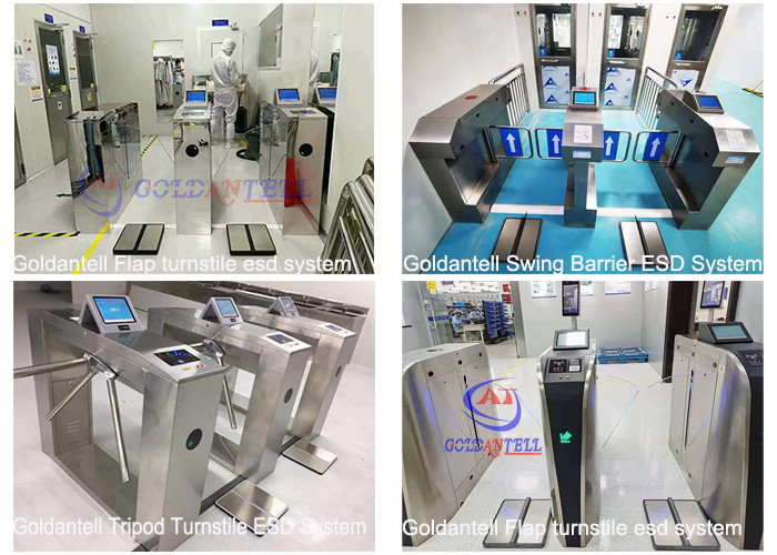 Human Body Comprehensive ESD Gate ESD Tester Antistatic Checker Tool